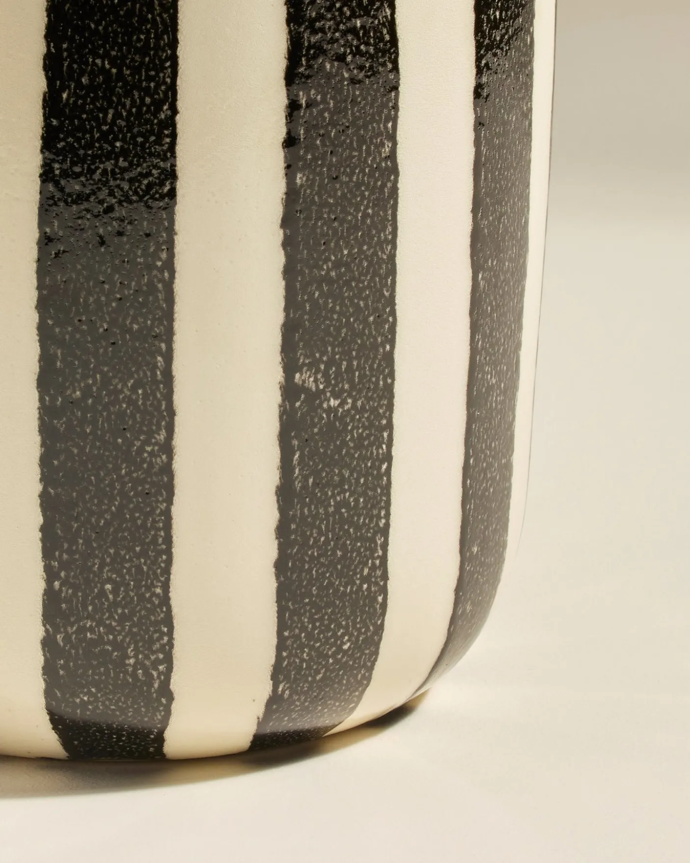 Grand vase décoratif Riviera - Noir