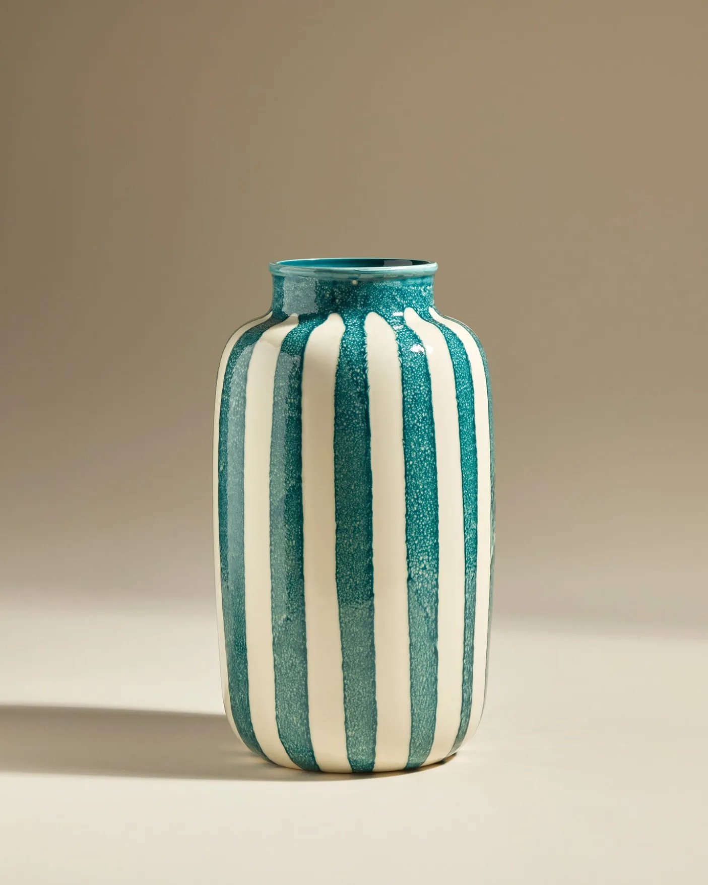 Grand vase décoratif Riviera - Bleu Sarah