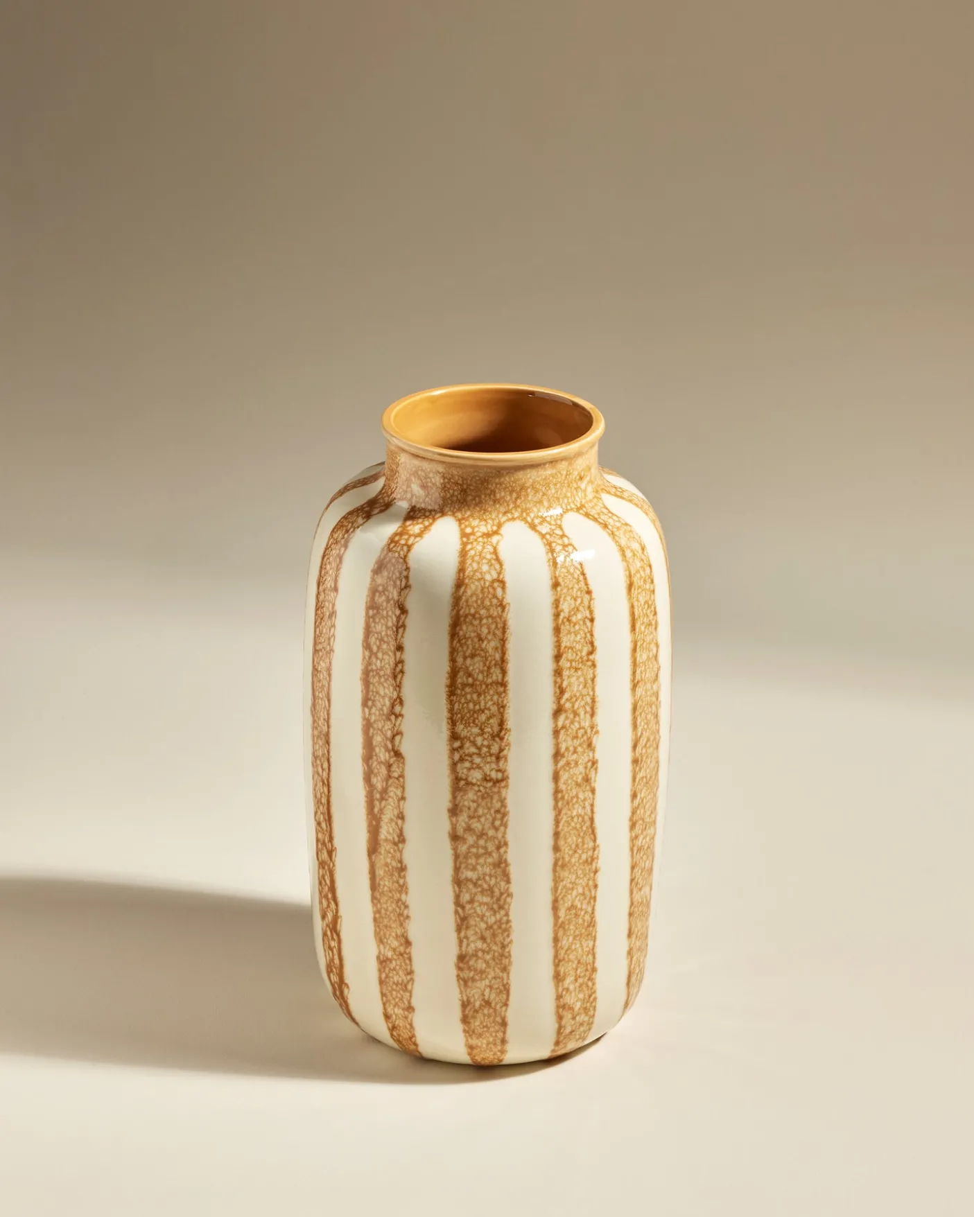 Grand vase décoratif Riviera - Ambre