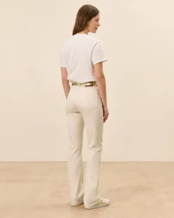 Jean droit Raspail - Ecru