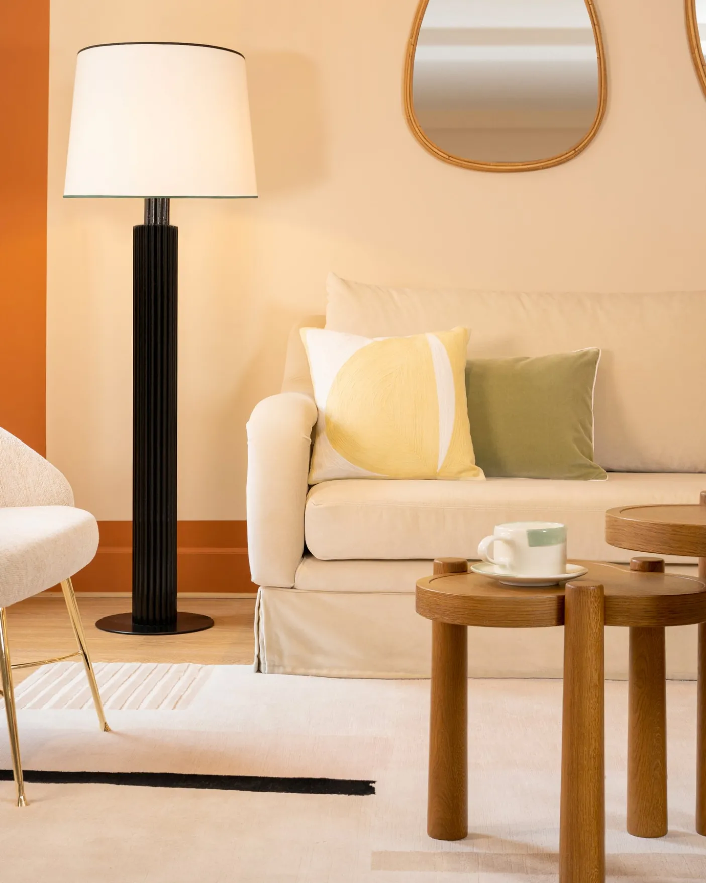 Lampadaire Riviera - Noir