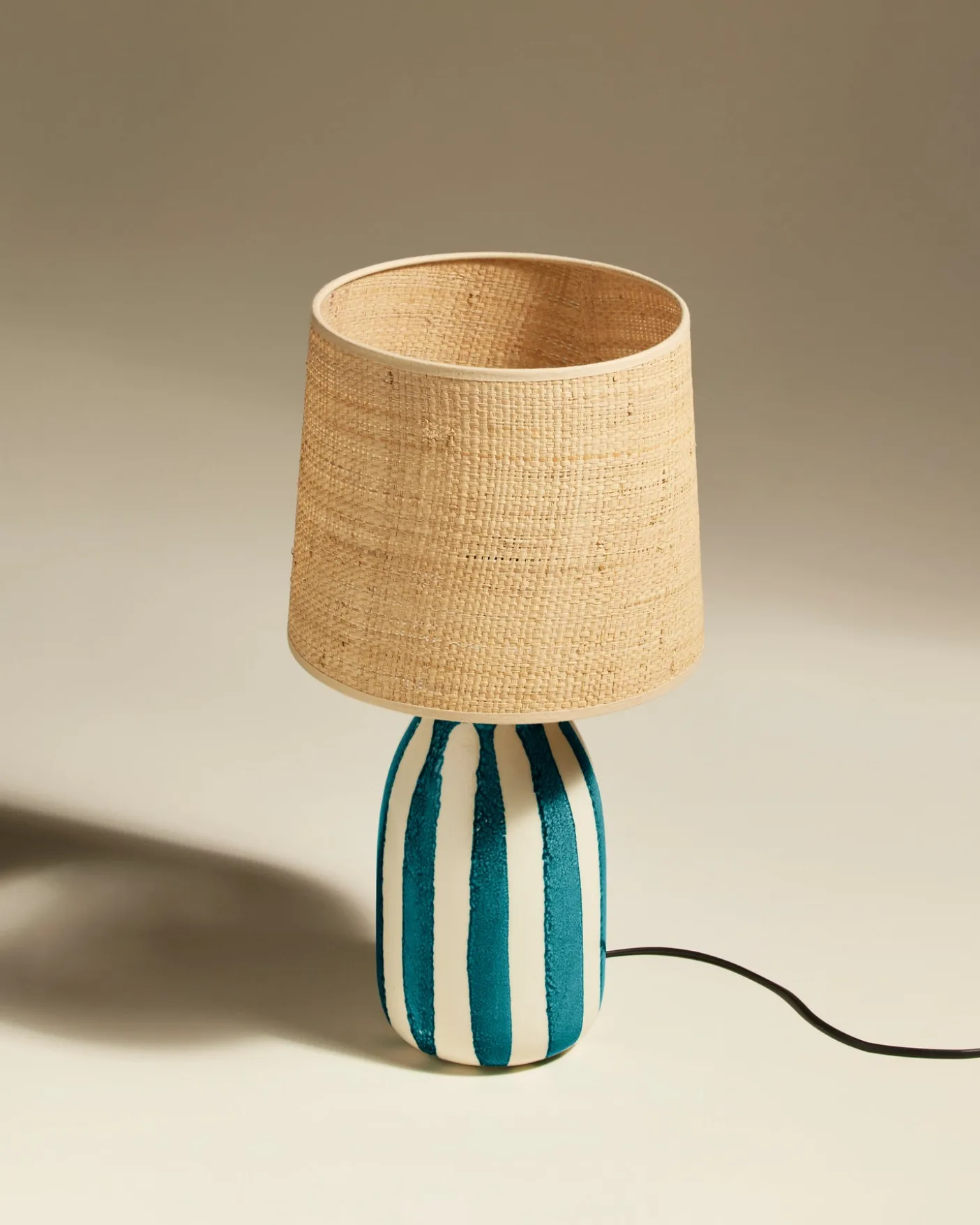 Lampe de table Palmaria - Bleu Sarah