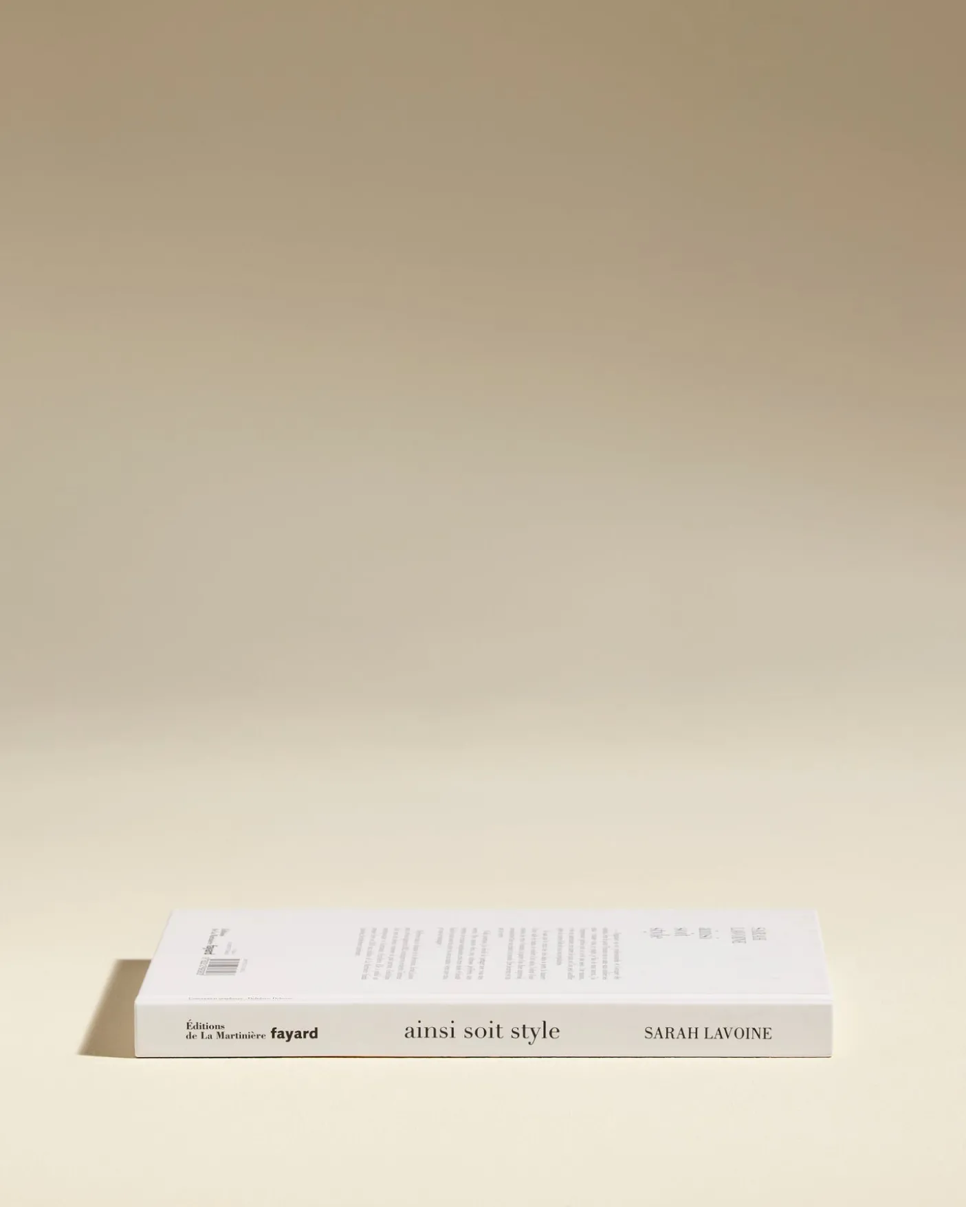 Livre Ainsi Soit Style