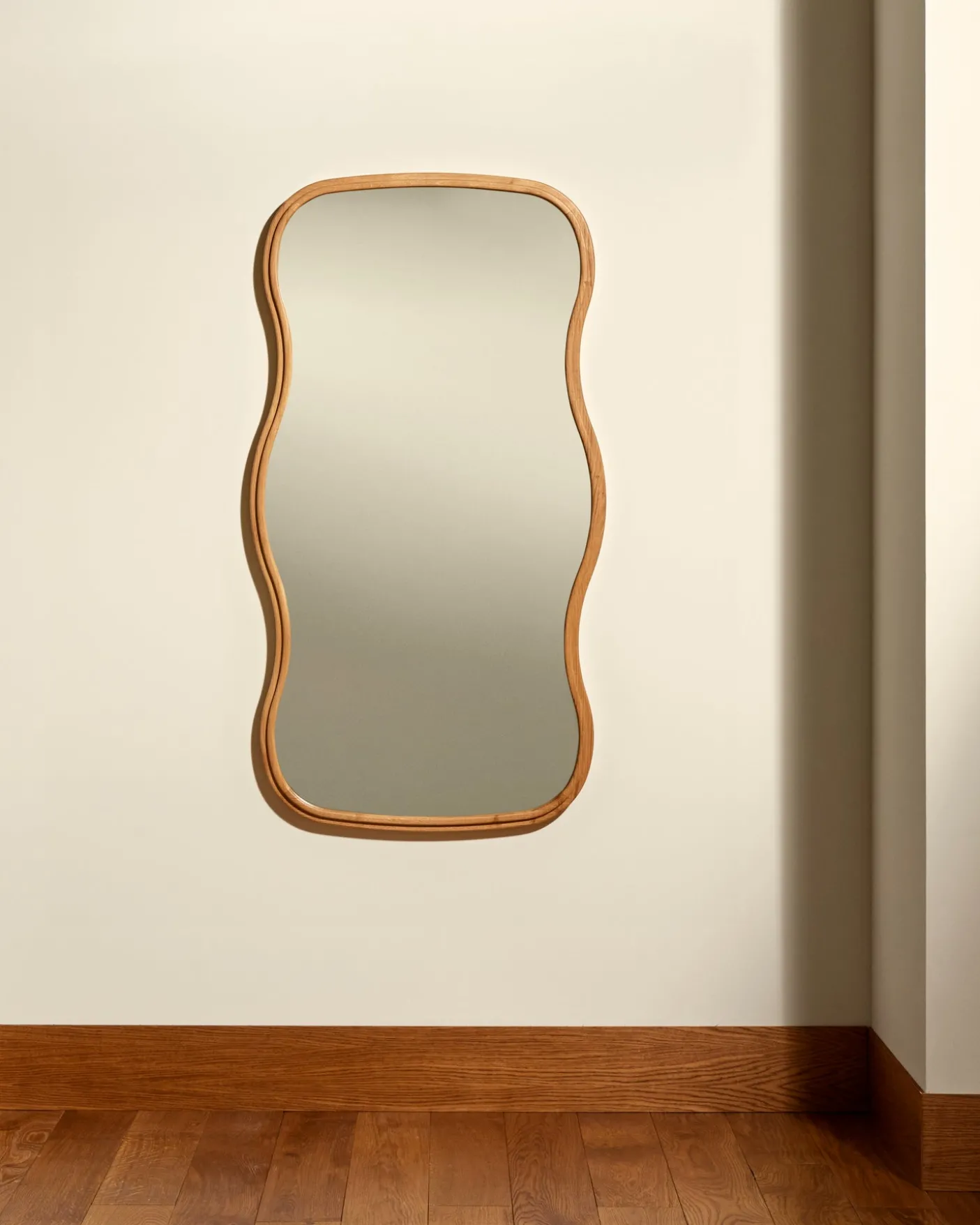 Miroir Noto 3 Vagues - Chêne