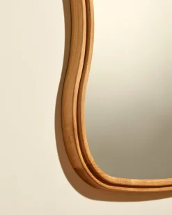 Miroir Noto 3 Vagues - Chêne