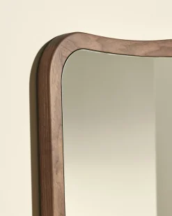 Miroir Organique - Noyer