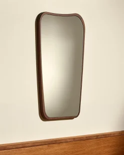 Miroir Organique - Noyer
