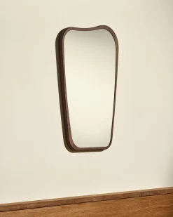 Miroir Organique - Noyer