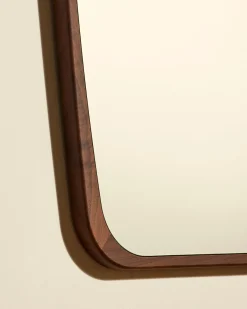 Miroir Organique - Noyer
