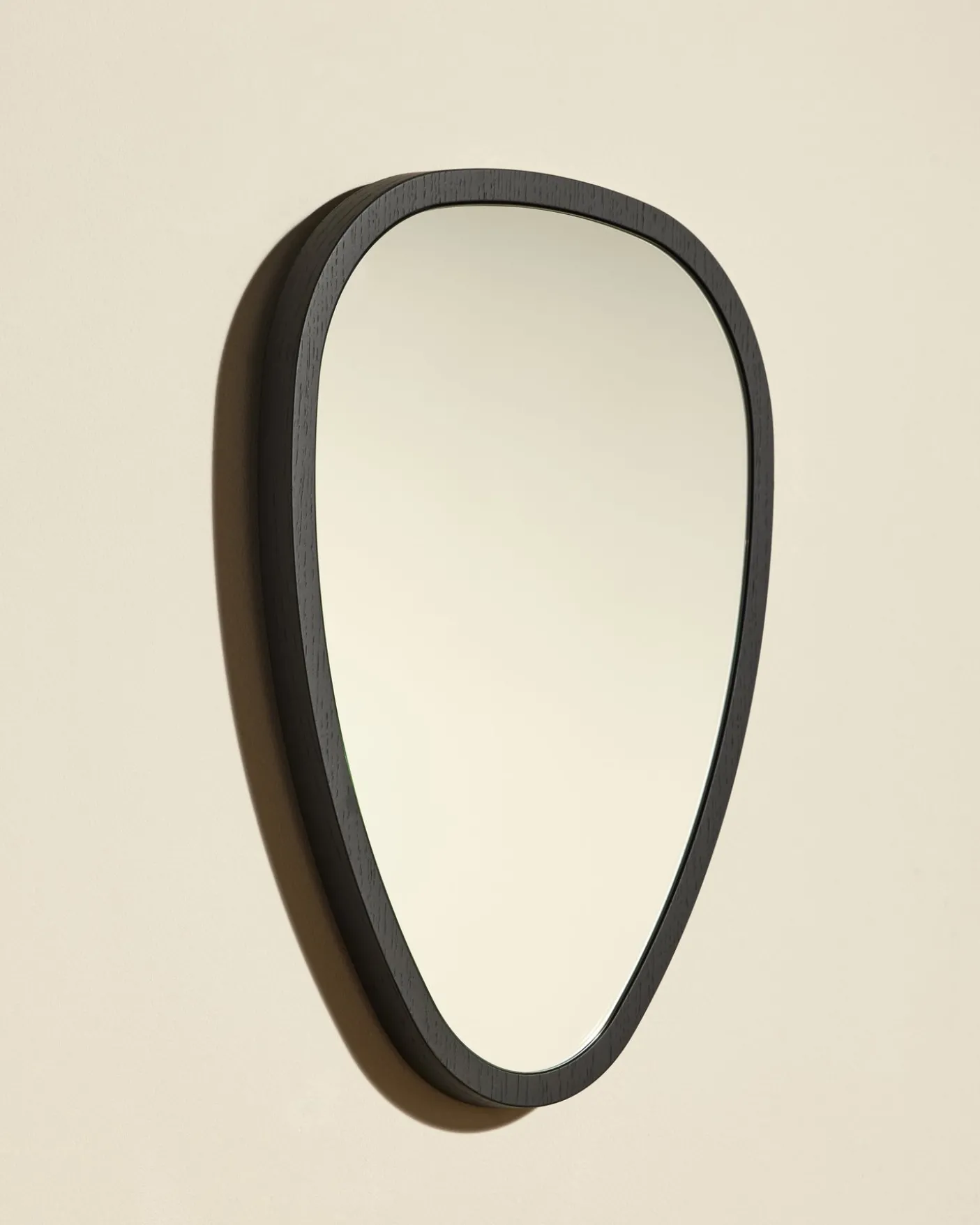 Miroir Ovo - Noir