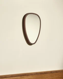 Miroir Ovo - Noyer