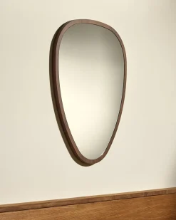 Miroir Ovo - Noyer