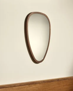Miroir Ovo - Noyer
