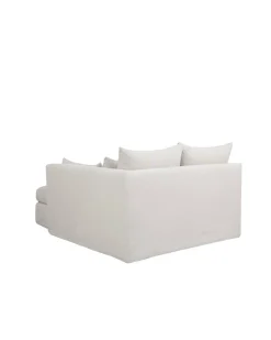 Méridienne SuperBox - Accoudoir droite - Gris clair