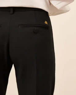 Pantalon de smoking Claude court - Noir