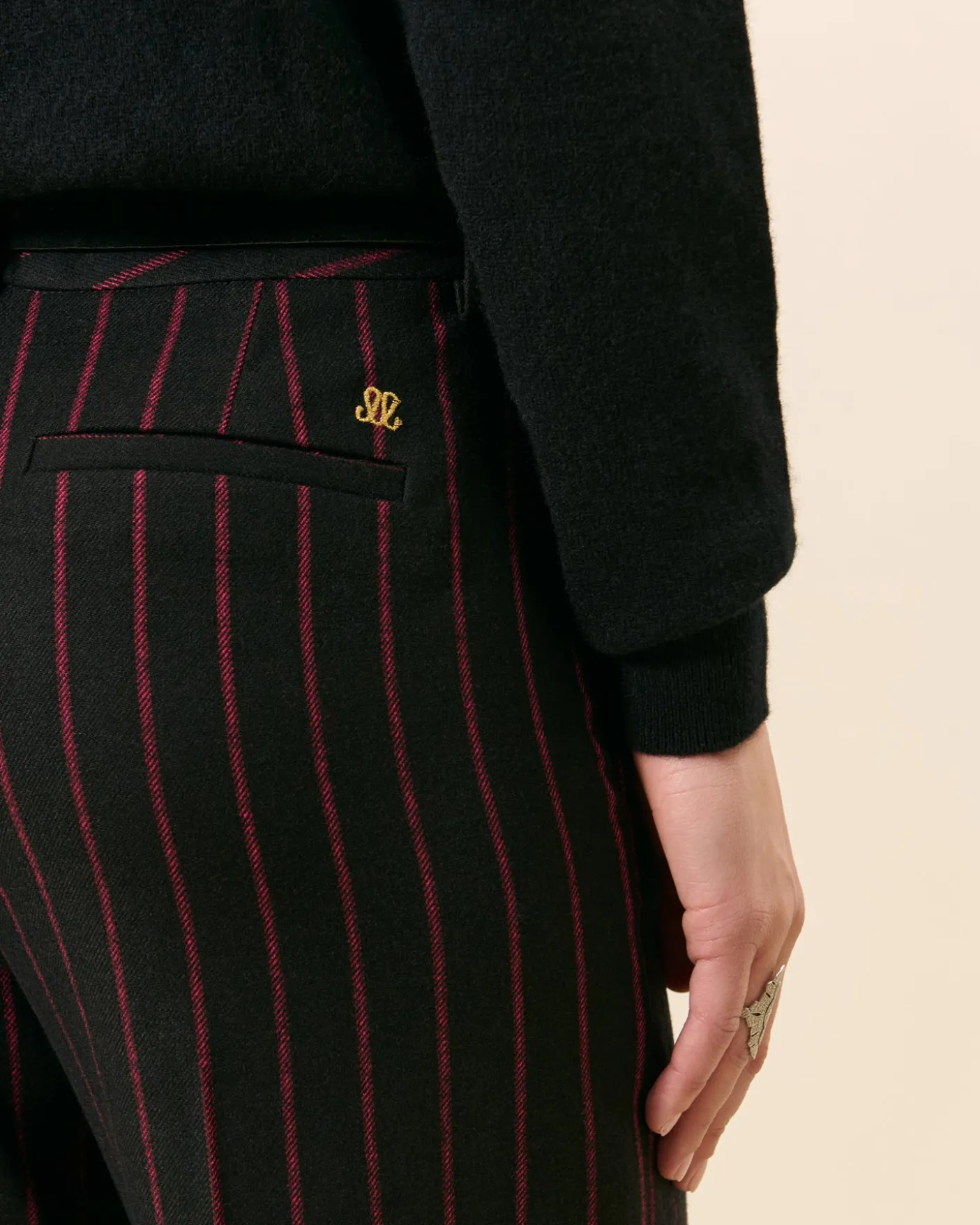 Pantalon Sevigné - Rouge