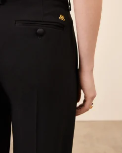 Pantalon Smoking à pince Iena - Noir