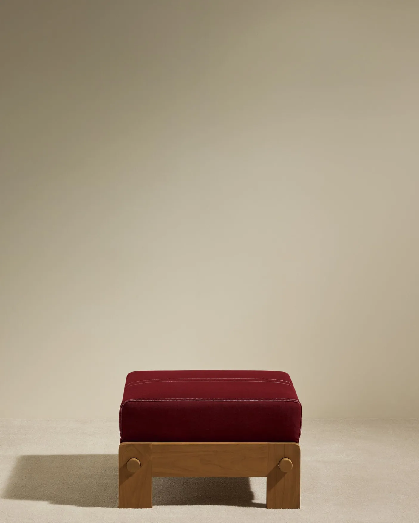 Pouf Graney - Carmin