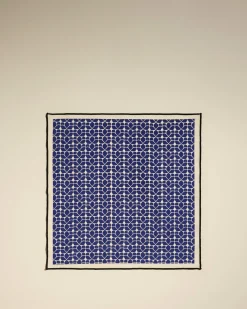 Serviette de table Flore - Outremer