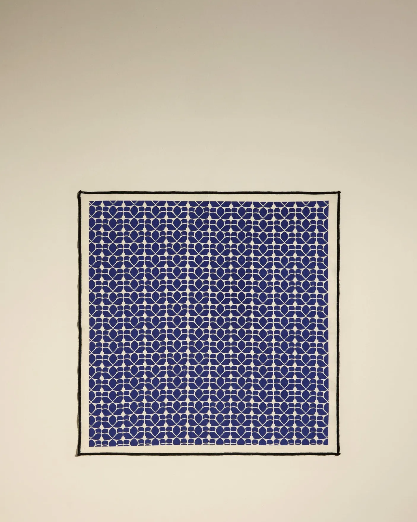 Serviette de table Flore - Outremer