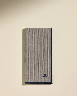 Serviette de table tempo - Bleu Broadway