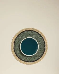 Set de table Globe - Céladon / Naturel
