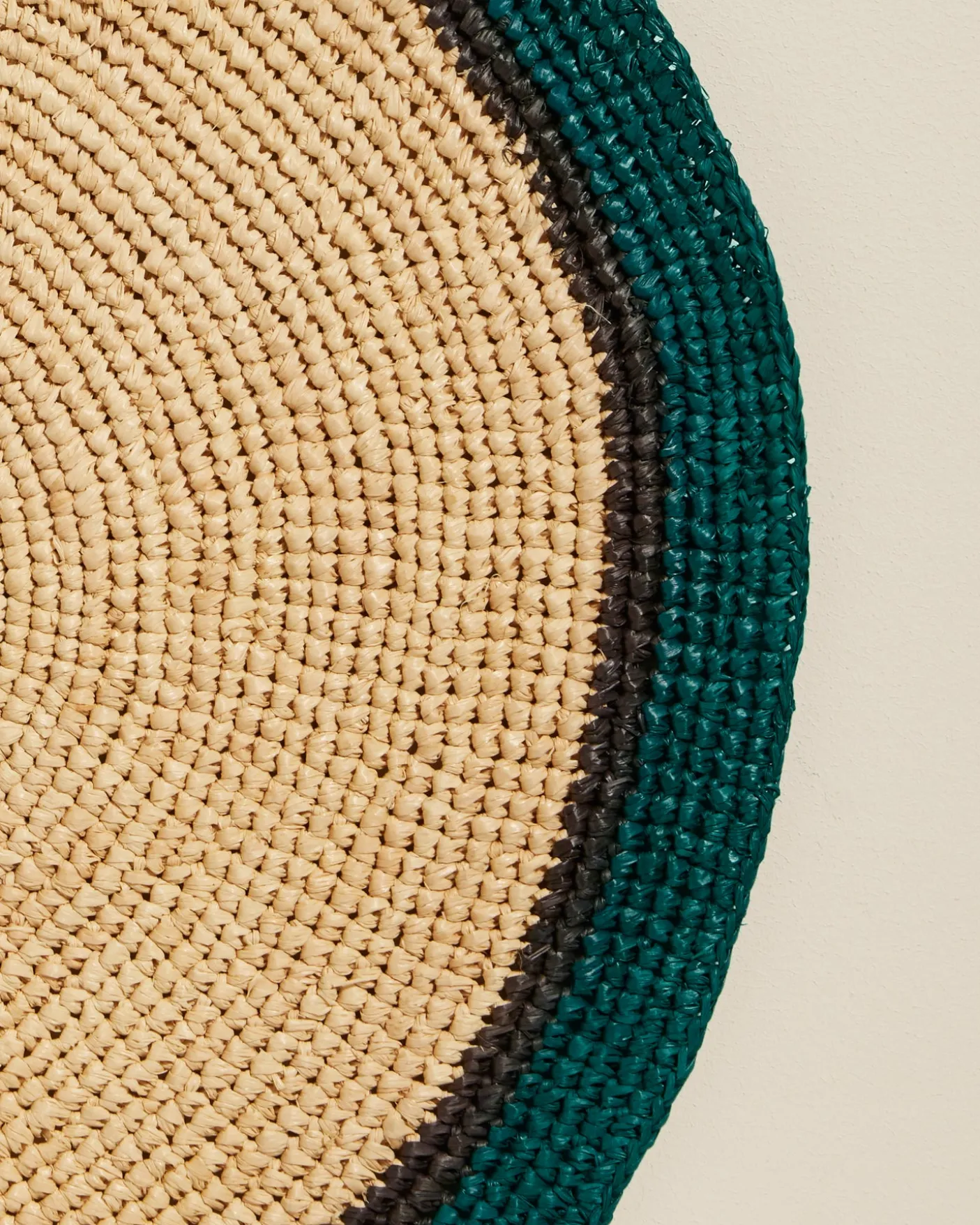 Set de table Globe - Naturel / Bleu Sarah