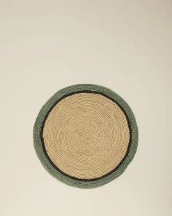 Set de table Globe - Naturel / Céladon