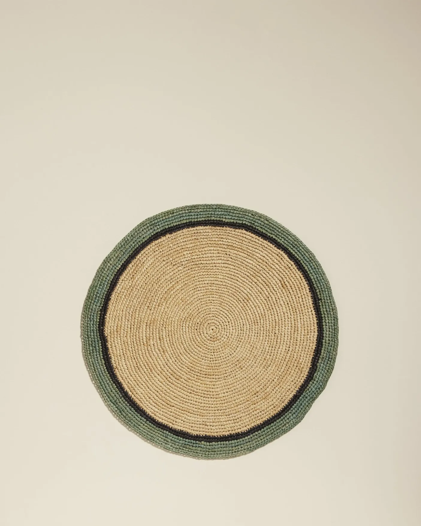 Set de table Globe - Naturel / Céladon