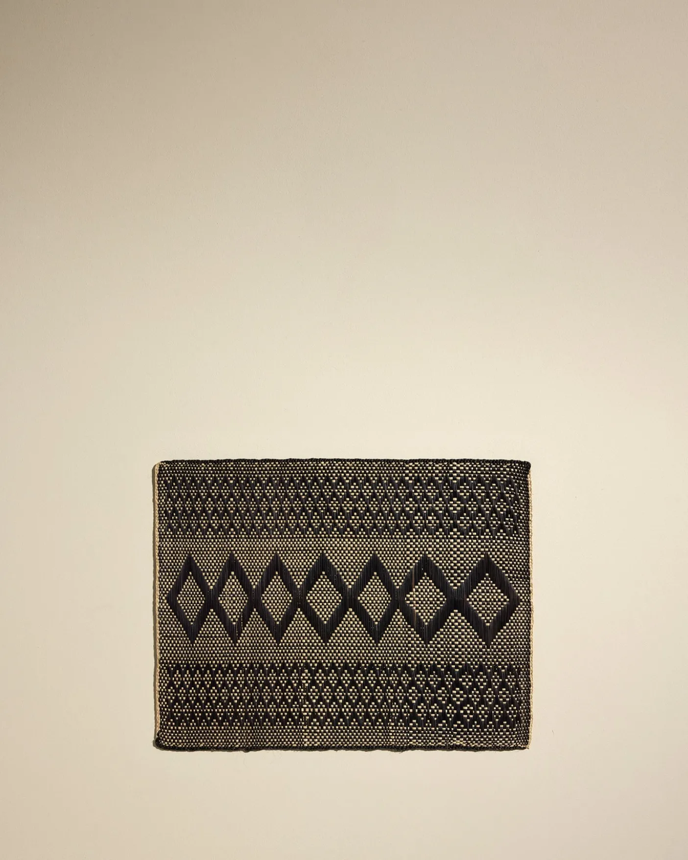 Set de table Iraca - Noir