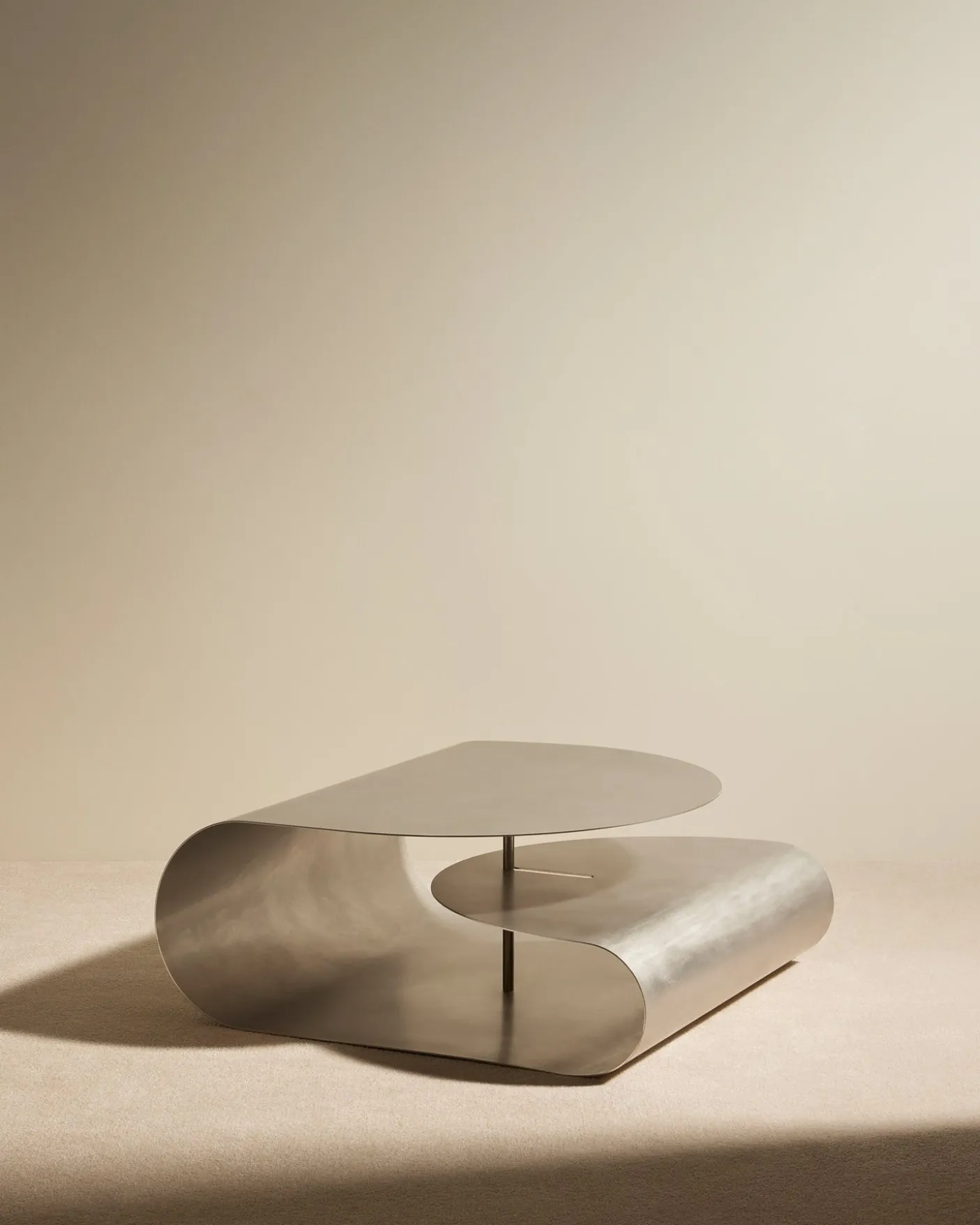 Table basse Gégé - Inox brossé