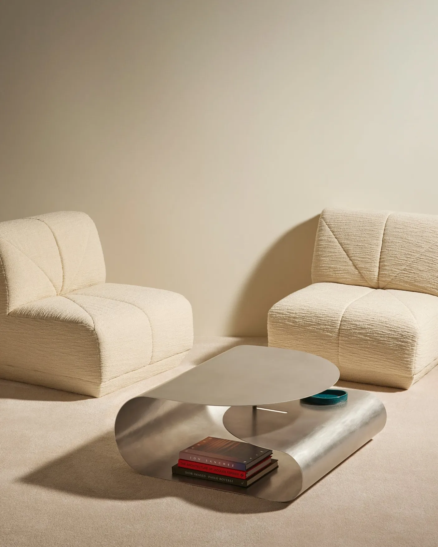 Table basse Gégé - Inox brossé