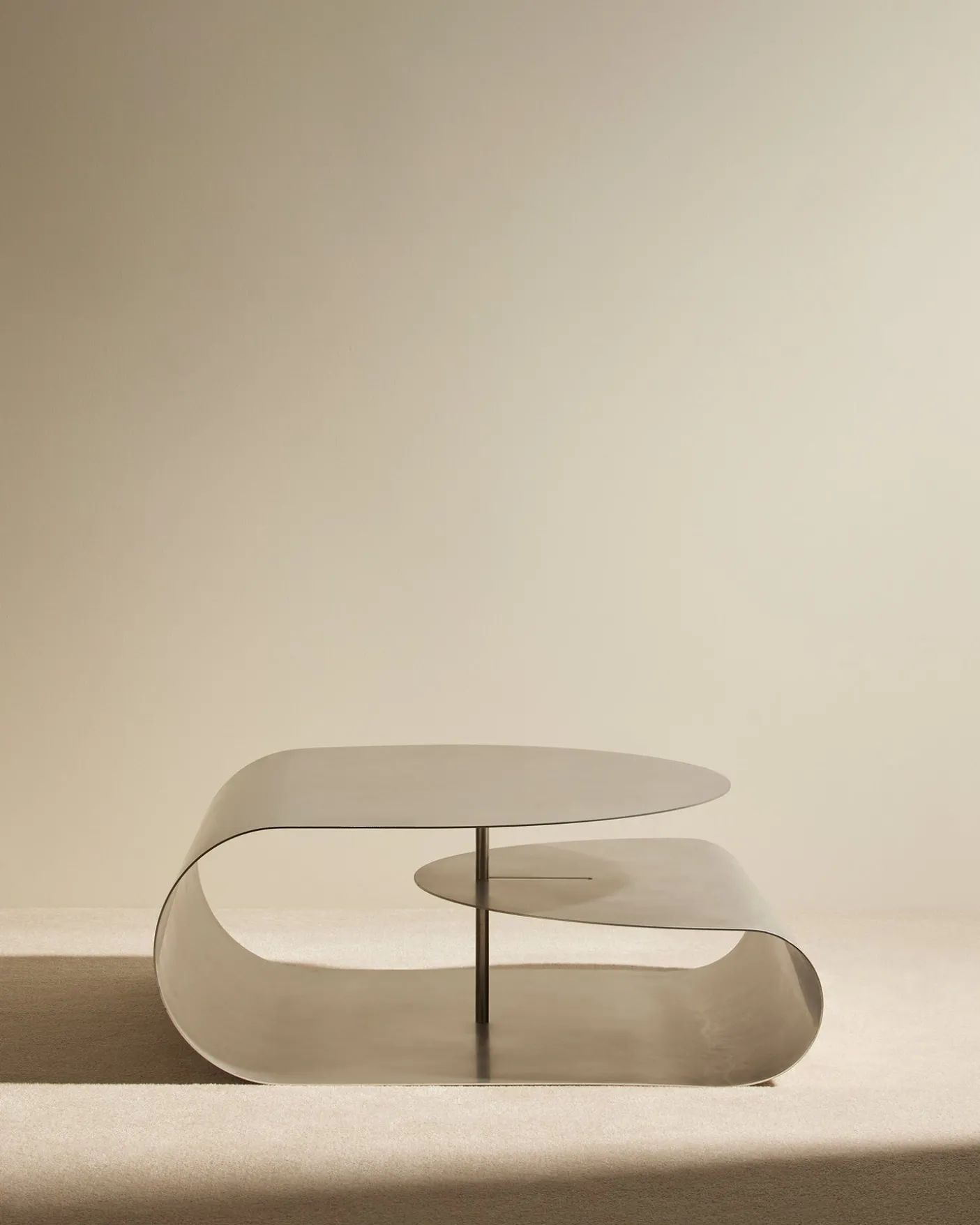 Table basse Gégé - Inox brossé