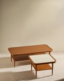 Table basse Puzzle - Ecru