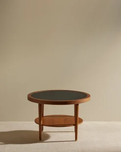 Table basse ronde Puzzle - Noir