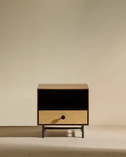 Table de chevet Essence - Noyer