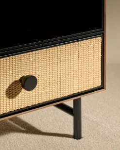 Table de chevet Essence - Noyer