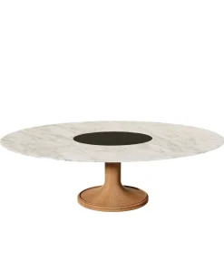 Table ronde Riviera Marbre Blanc