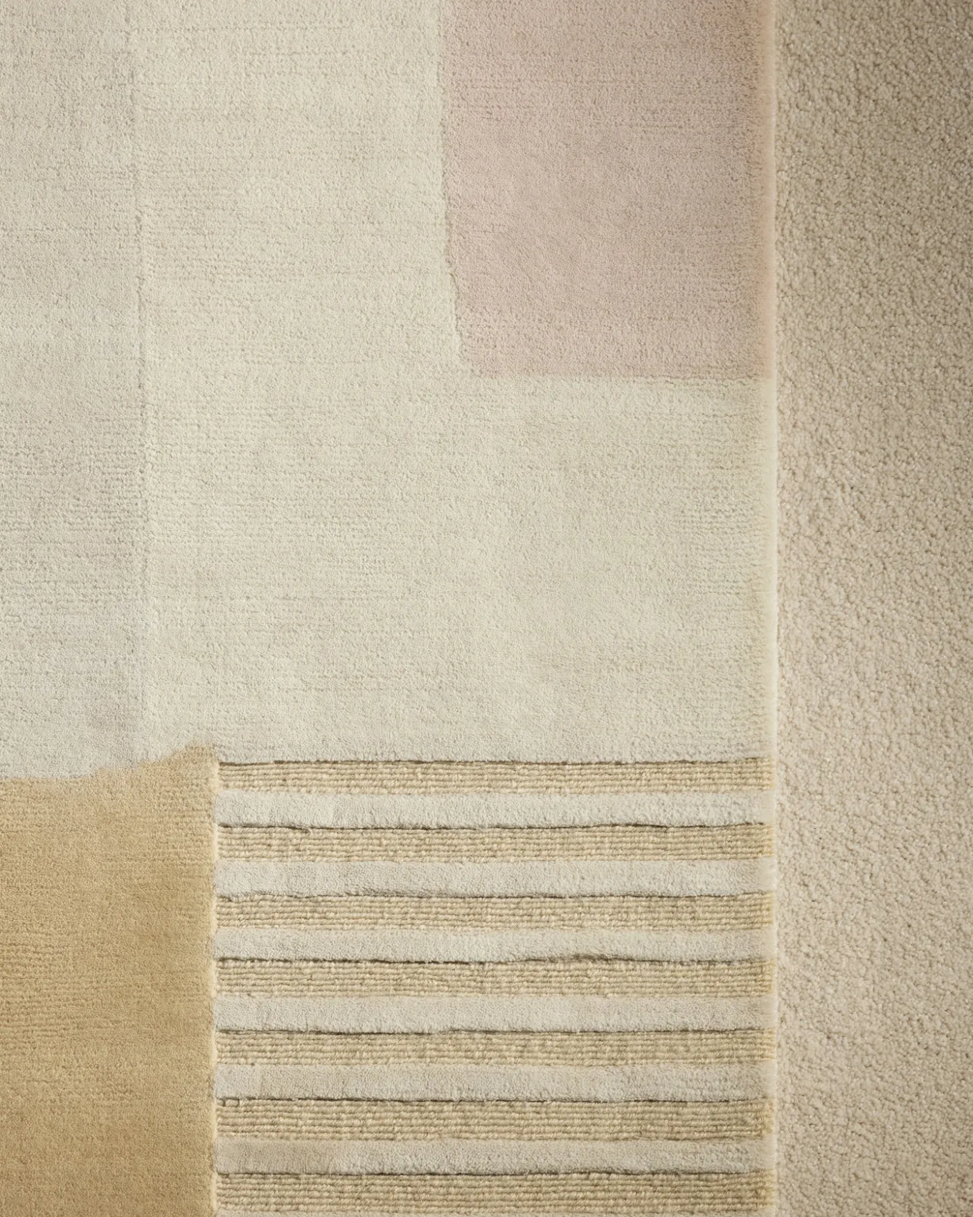 Tapis Boro - Rose Petal