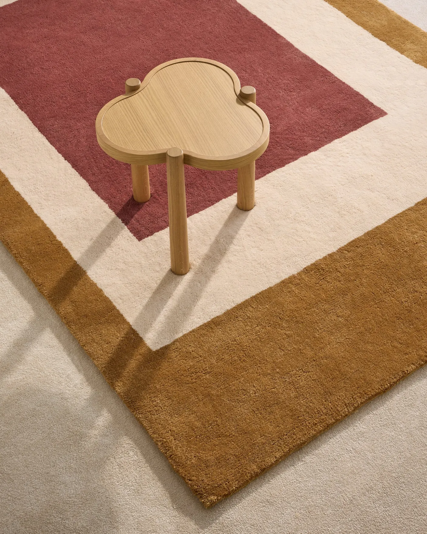 Tapis Séquence - Ocre