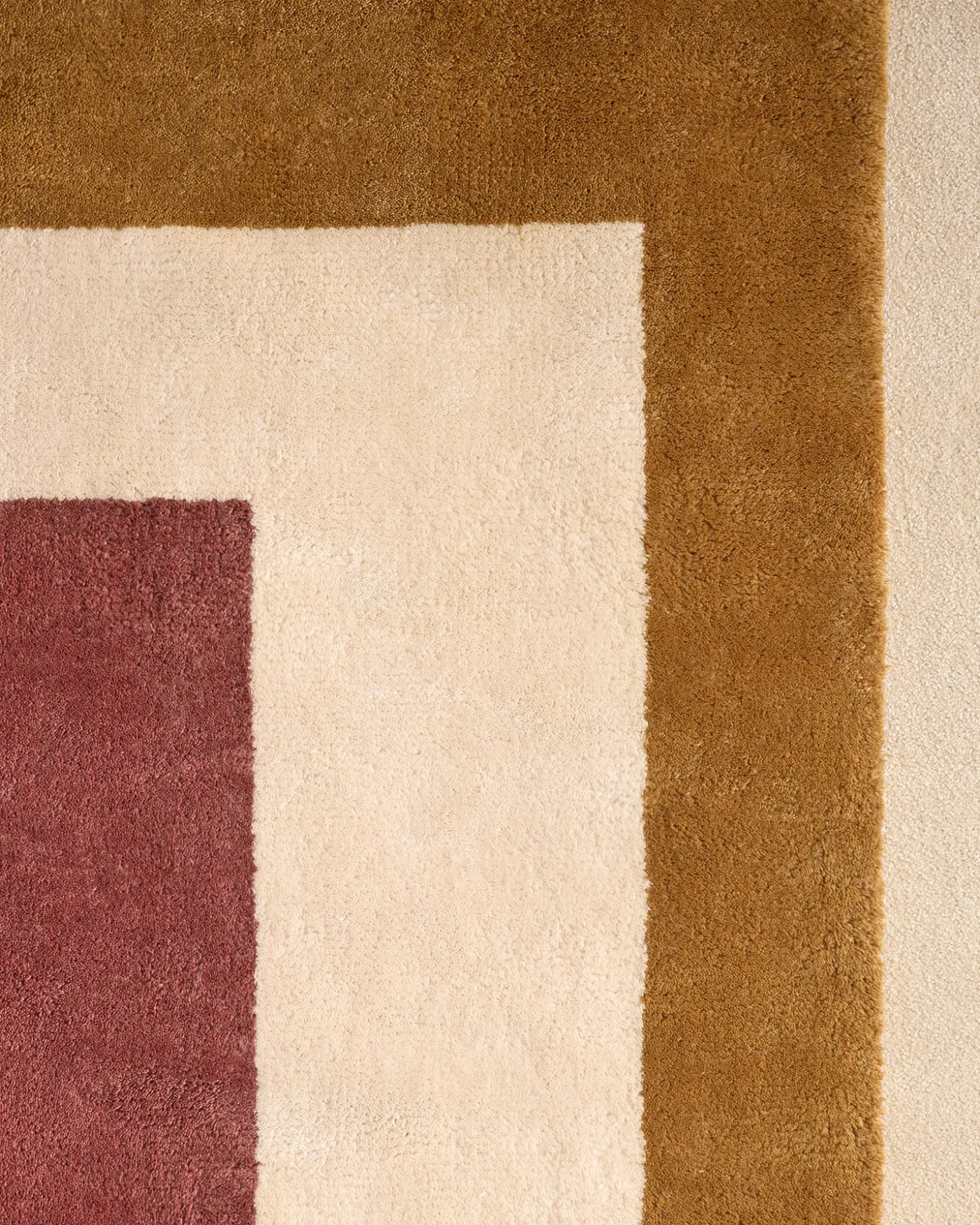 Tapis Séquence - Ocre