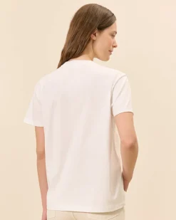 T-Shirt Monogramme - Blanc/Doré