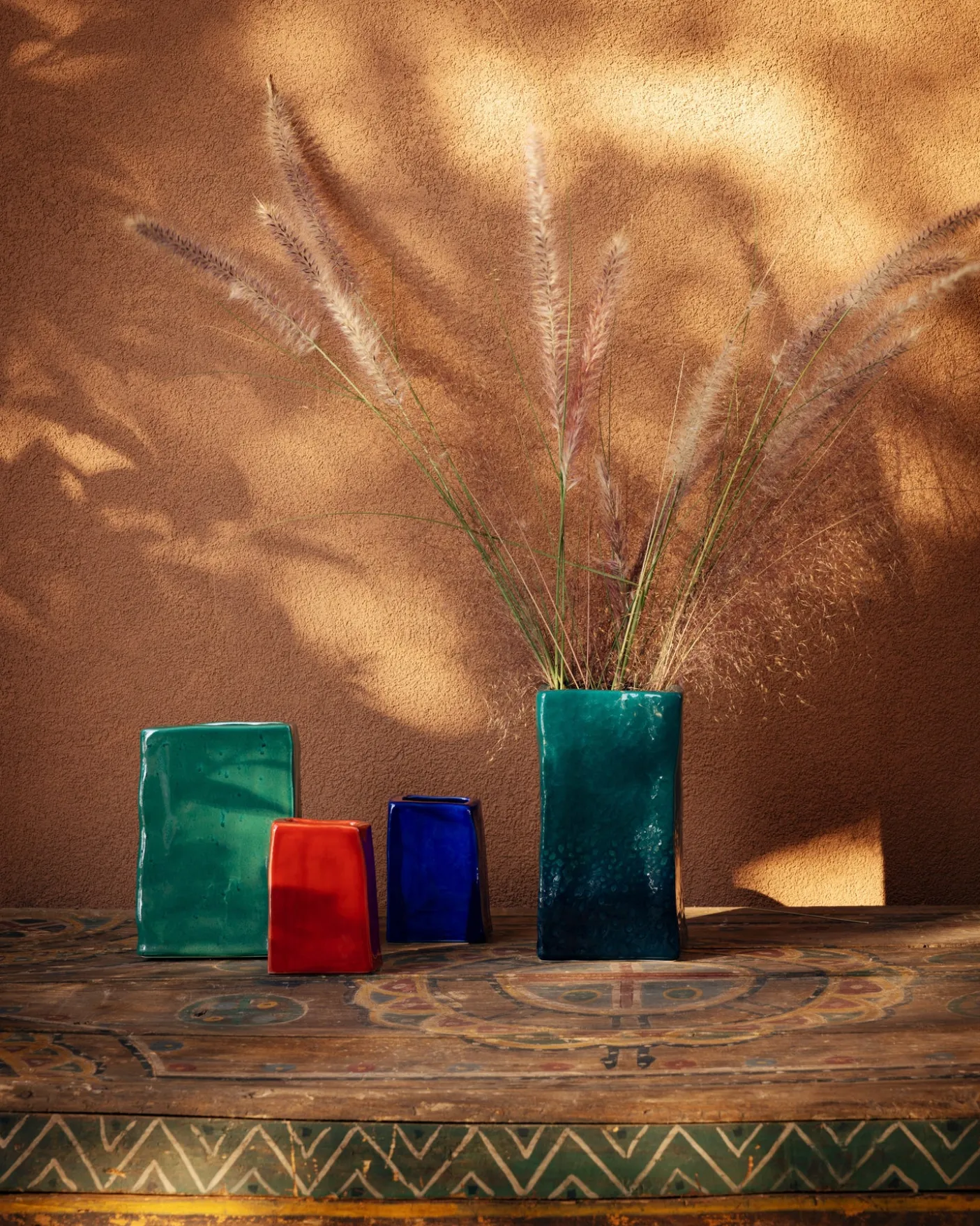 Vase décoratif Nomad - Bleu Sarah