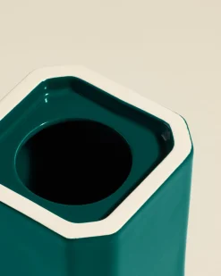 Vase Facettes - Bleu Sarah