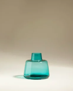 Vase Verre Pure - Bleu Sarah