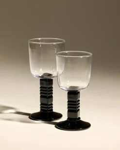 Verre à vin Pause - Noir