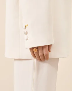 Veste smoking Faubourg - Blanc