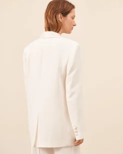 Veste smoking Faubourg - Blanc